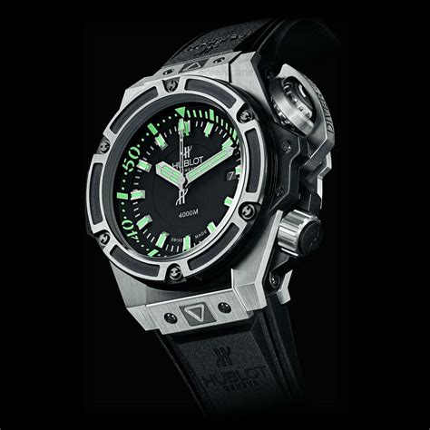 hublot diver 4000m price|hublot king 4000 review.